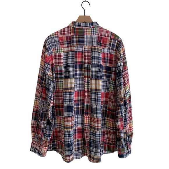 Free_Territories Madras Button Up Shirt - Picture 2 of 12